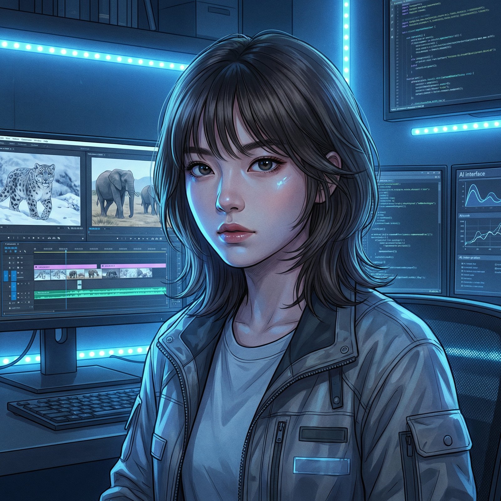 91AI技术总监苏雨桐